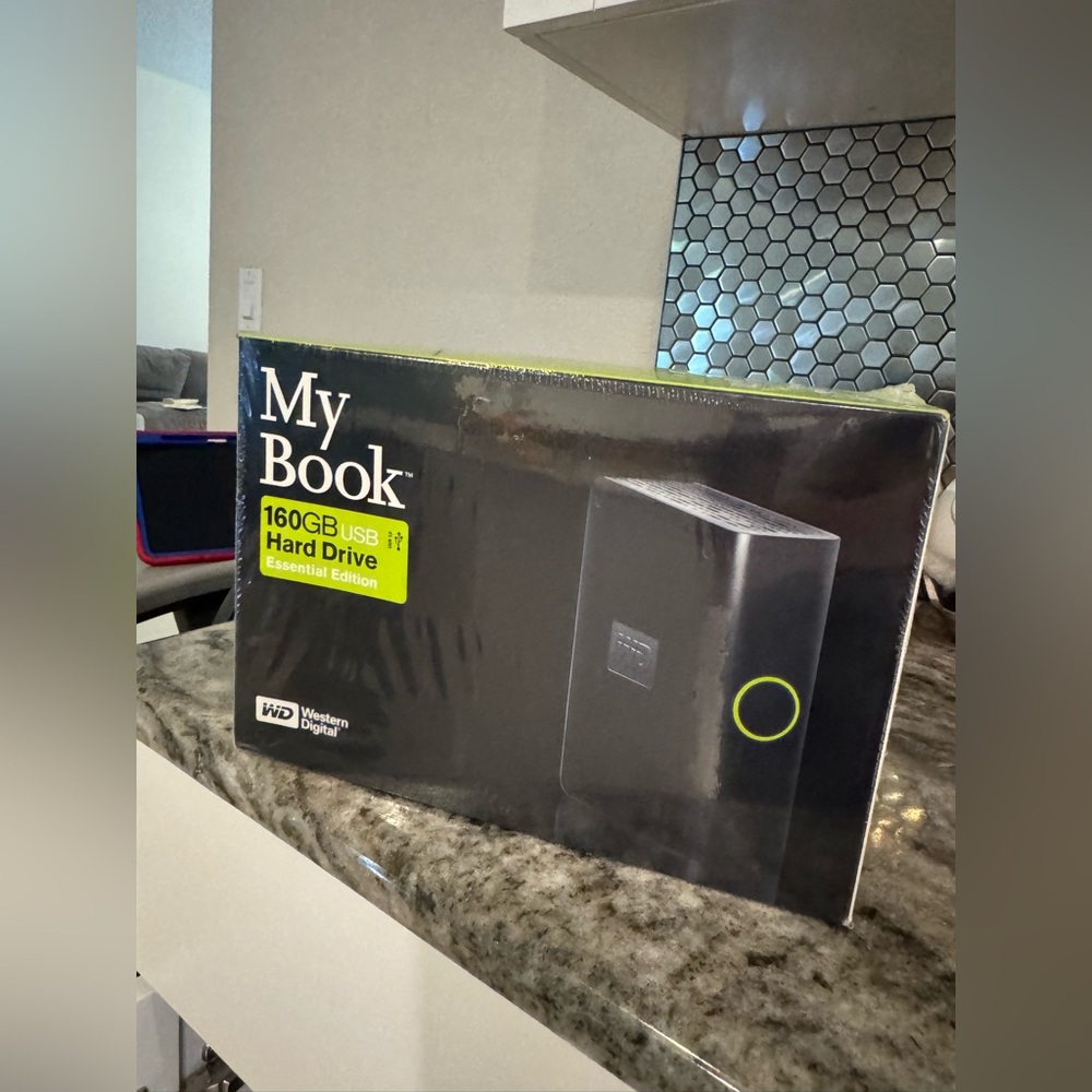 New My Book 160GB USB Hard Drive.